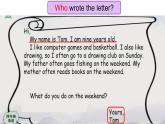 Unit 2《On the Weekend》 fun time Storytime （課件）-2024-2025學(xué)年人教新起點(diǎn)版英語(yǔ)四年級(jí)上冊(cè)