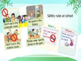 Unit 5 Safety Lesson1-Lesson2 （课件）-2024-2025学年人教新起点版英语四年级上册