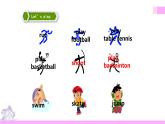 牛津译林版英语四上Unit4 I can play basketball 第3课时 Sound time & Checkout time（课件+同步教案+练习+素材）