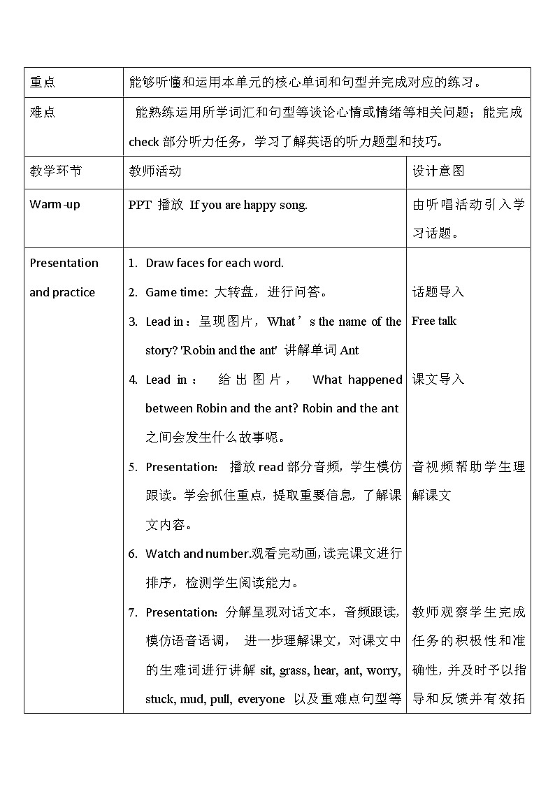 【教-学-评一体】人教PEP版六年级英语上册-Unit 6 How do you feel PB Read and write（课件+教案+习题）03