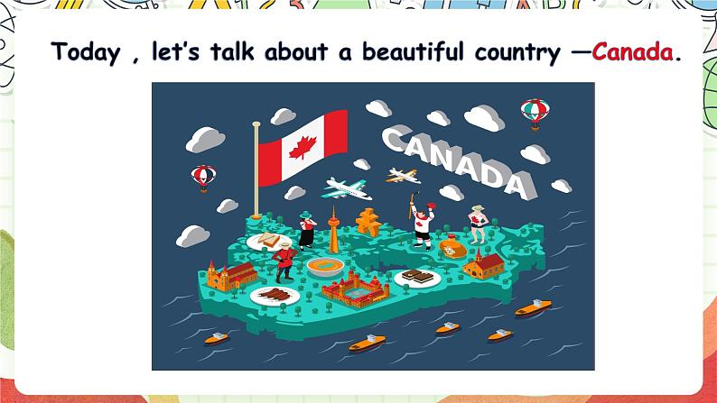 冀教版（三起点）英语五上Unit2  My Country and English-speaking Countries  Lesson 8 Canada 课件＋素材03