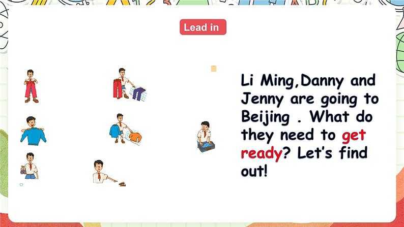 冀教版（三起点）英语五上Unit 4 Jenny and Danny Come to China  Lesson 23 What Do We Need for the Trip？课件＋素材03