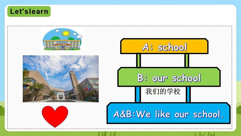 牛津译林版英语二年级上册 Unit 6 《We like our school》  story time 课件+素材07