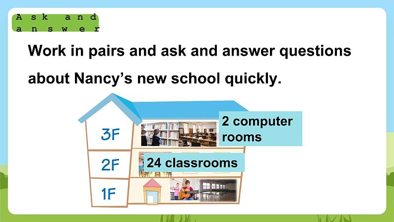 牛津译林版英语五上 Unit 2  A new student Grammar time课件04