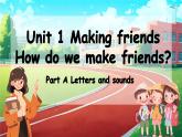 人教PEP版·2024秋 三年级上册Unit1 Part A Letters and sounds 课件+教案+音视频