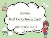 Module9 Unit1 Are you feeling bored 课件＋教案＋练习