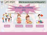 2024新译林版三年级英语上U7Happy birthday(3.Wrap-up & assessment time)课件