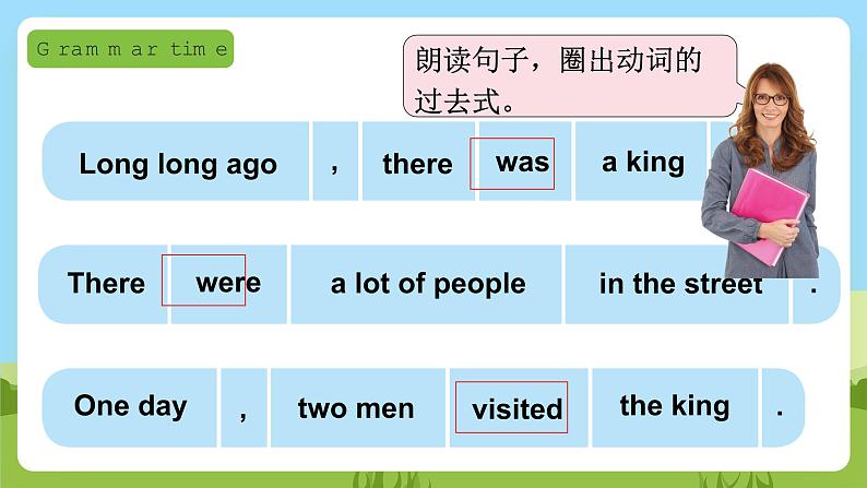 Unit 1 《The king’s new clothes》 Grammar time课件06