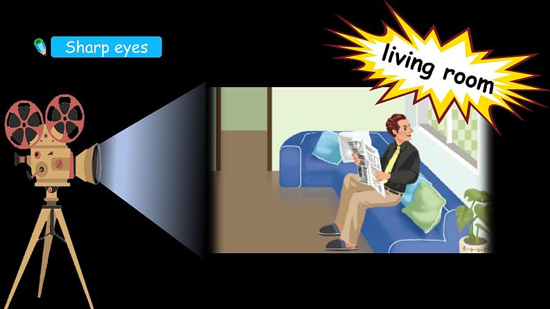 【教-学-评一体】人教版英语四年级上册-Unit 4 My home PA let's talk（课件+教案+习题）08