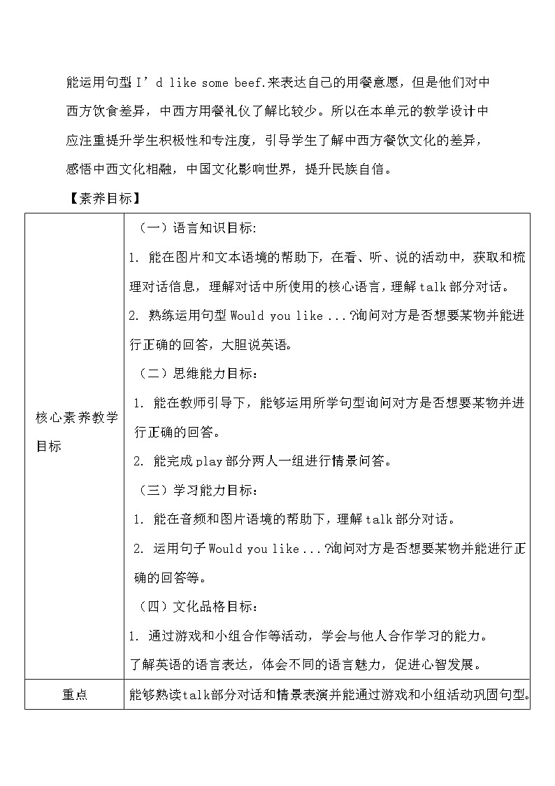 【教-学-评一体】人教版英语四年级上册-Unit 5 Dinner's ready PB let's talk（课件+教案+习题）02