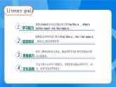 【教-学-评一体】人教版英语四年级上册-Unit 3 My friends PB let's talk（课件+教案+习题）