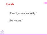 牛津译林版英语六上Unit3 Holiday fun 第2课时 Grammar time（课件+教案+练习+素材）