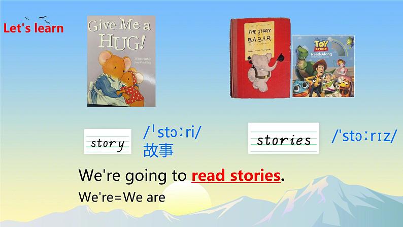 Unit 1 We are going to read stories.Part A, B &C（课件）-2024-2025学年湘少版（三起）英语五年级下册103