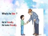 Unit 9 He's kind to Children. 第2課時（課件）-2023-2024學(xué)年湘少版（三起）英語五年級下冊