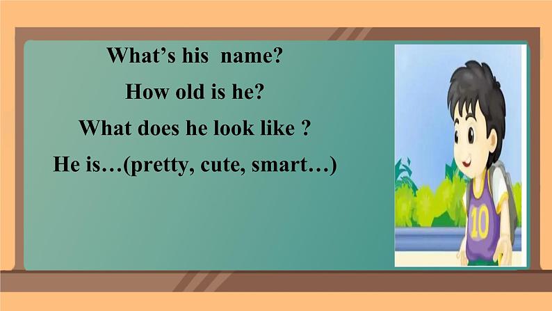 Unit 2 She looks cute. Lesson 9（课件）-2024-2025学年人教精通版英语五年级上册04