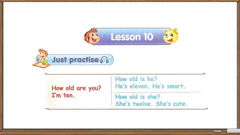 Unit 2 She looks cute. Lesson  9 ~ 10（课件）-2024-2025学年人教精通版英语五年级上册05