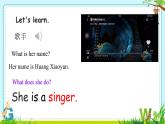 Unit 3 My father is a writer. Lesson 14（課件）-2024-2025學(xué)年人教精通版英語五年級(jí)上冊(cè)