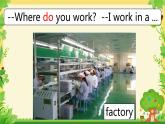Unit 4 Where do you work Lesson 22（课件）-2024-2025学年人教精通版英语五年级上册