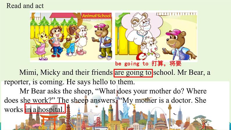 Unit 4 Where do you work Revision（课件）-2024-2025学年人教精通版英语五年级上册03