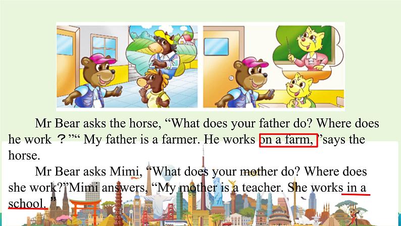 Unit 4 Where do you work Revision（课件）-2024-2025学年人教精通版英语五年级上册04