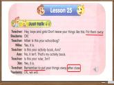 Unit 5 Is this your school bag Lesson  25 ~ 26（课件）-2024-2025学年人教精通版英语五年级上册