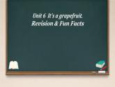 unit 6 It's a grapefruit. Revision & Fun Facts（課件）-2024-2025學(xué)年人教精通版英語五年級上冊