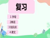 Lesson 1 I am a cat 復(fù)習(xí)（課件）-2024-2025學(xué)年科普版英語(yǔ)三年級(jí)上冊(cè)