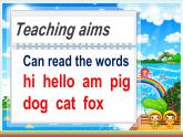 Lesson 1 I am a cat （課件）-2024-2025學(xué)年科普版英語(yǔ)三年級(jí)上冊(cè)