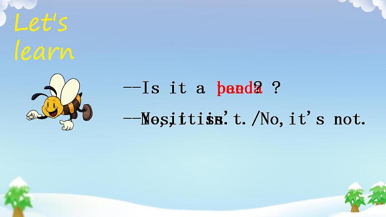 Lesson 7 Is it a bird Let'learn（课件）-2024-2025学年科普版英语三年级上册第5页