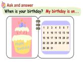 Module 1 Getting to know each other Unit 3 My birthday 第2課時(shí)（課件+素材）2024--2025學(xué)年 牛津上海版（三起）英語五年級(jí)上冊(cè)