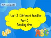 【核心素养】人教版英语三年级上册-U2 Part C  Reading time（课件+教案+习题）