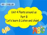 【核心素养】人教版英语三年级上册-U4 Part B Let's learn & Listen and chant（课件+教案+习题）