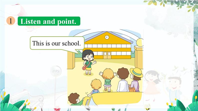 外研一起英语1年级上册 Module 5 Unit 1 This is our teacher. PPT课件02