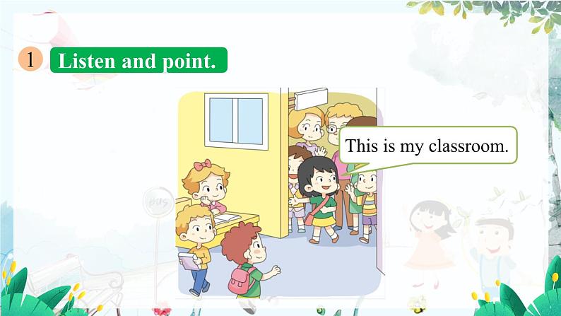 外研一起英语1年级上册 Module 5 Unit 1 This is our teacher. PPT课件03