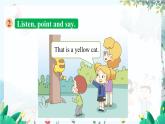 外研一起英語1年級上冊 Module 5 Unit 2 That is a yellow cat. PPT課件