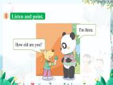 外研一起英語(yǔ)1年級(jí)上冊(cè) Module 9 Unit 1 How old are you PPT課件