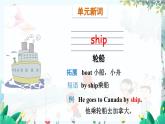 外研一起英语2年级上册 Module 7 Unit 2 I go by train. PPT课件