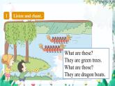 英語外研版一起3年級(jí)上冊(cè) Module 3  Unit 2 They ducks are playing in the rain. PPT課件