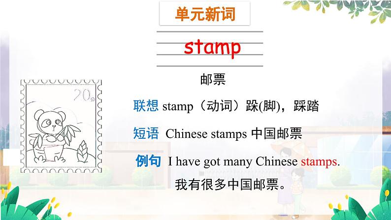 英语外研版一起6年级上册 Module 3 Unit 1   Have you got any stamps from China PPT课件02