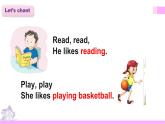 外研版英语四年级上册Module2Unit1She’s reading a book（课件＋教案＋练习＋素材）