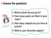 Unit 1 School is great fun! 第1課時（Parts 1, 2a & 2b）（課件+素材）-2024-2025學(xué)年Join in 外研劍橋英語六年級上冊