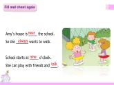 外研版英語五年級(jí)上冊(cè)Module8 Unit2 Yesterday I went to Sam and Amy’s school（課件＋教案＋練習(xí)＋素材）