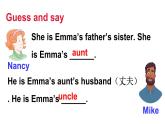 Unit 1 My family 第2課時 (Parts 2a, 2b & 2c)（課件+素材）-2024-2025學(xué)年Join in 外研劍橋英語五年級上冊