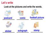 Unit 4  What do you collect 第3課時（Parts 4a, 4b & 5）（課件+素材）-2024-2025學年Join in 外研劍橋英語五年級上冊