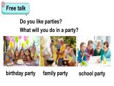 Unit 5  A party 第1課時（Parts 1,2,3a & 3b）（課件+素材）-2024-2025學年Join in 外研劍橋英語五年級上冊