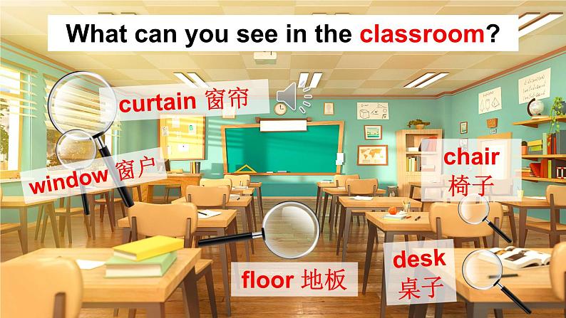 Unit 2  In the classroom 第1课时 (Parts 1a, 1b, 1c & PAIRWORK)（课件+素材）-2024-2025学年Join in 外研剑桥英语四年级上册05