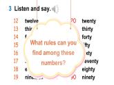 Unit 3  Numbers 第2課時(shí) (Parts 3, 4 & PAIRWORK)（課件+素材）-2024-2025學(xué)年Join in 外研劍橋英語四年級上冊