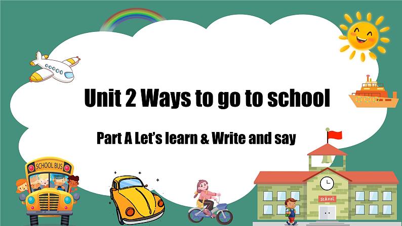 【核心素养】人教PEP版英语六年级上册 Unit 2（第1课时） Part A Let's learn&Write and say 教学课件+同步教案+同步练习+任务单+同步教案01