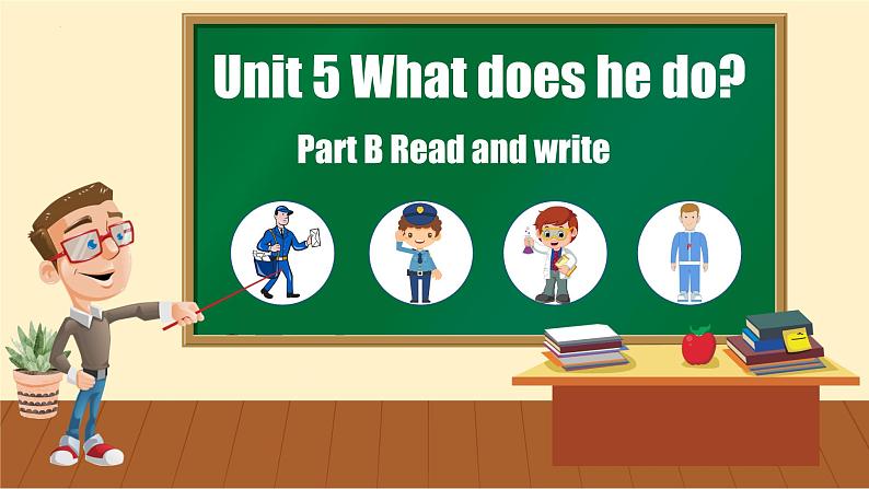 【核心素养】人教PEP版英语六年级上册 Unit 5 Part B Read and write(教学课件)第1页