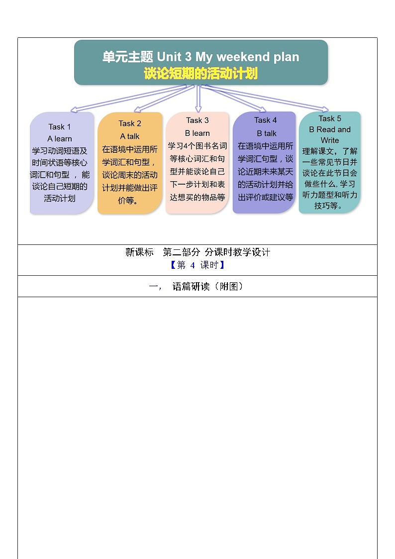 【核心素养新课标】Unit 3 My weekend plan PB  let's talk课件＋单元教案＋素材03